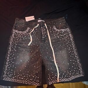 Black Rainstorm Jorts / shorts